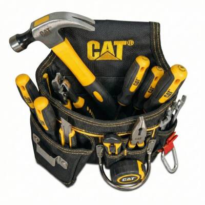 CAT DA980564 Askı Kancalı Ağır Hizmet Bel Alet Çantası - 3