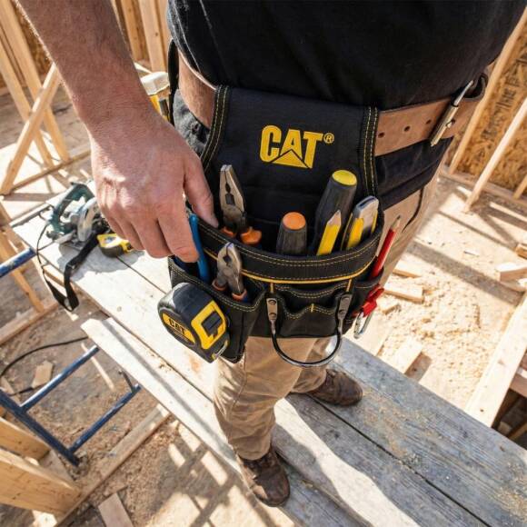 CAT DA980564 Askı Kancalı Ağır Hizmet Bel Alet Çantası - 4