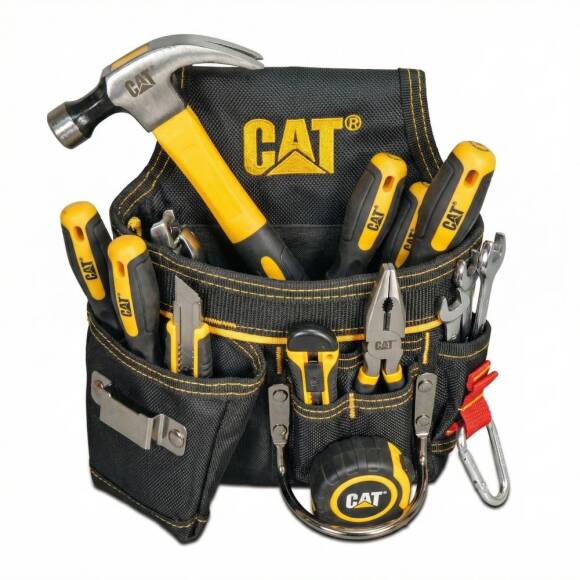 CAT DA980564 Askı Kancalı Ağır Hizmet Bel Alet Çantası - 6