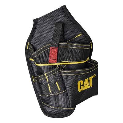 CAT DA980565 Şarjlı Matkap İçin Kemer Askılı Ağır Hizmet Bel Alet Çantası - CAT