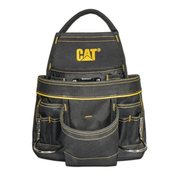 CAT DA980567 Çift Askı Kancalı Ağır Hizmet Bel Alet Çantası - 1
