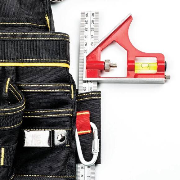 CAT DA980567 Çift Askı Kancalı Ağır Hizmet Bel Alet Çantası - 10