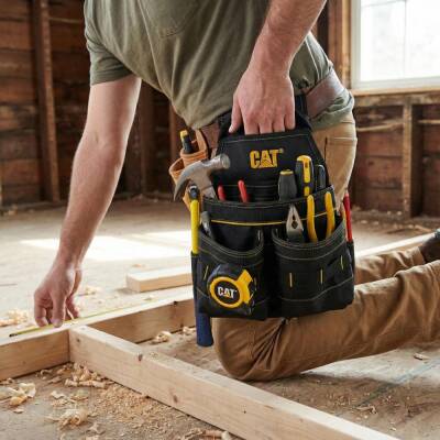 CAT DA980569NJ Kemer Askılı Ağır Hizmet Bel Alet Çantası - 7
