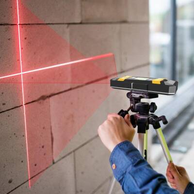 CAT DA980621 3.7Volt Li-Po 3’ü 1 Arada 40M Lazer Metre +Hizalama +Metal/Ahşap/Voltaj Dedektörü - 7