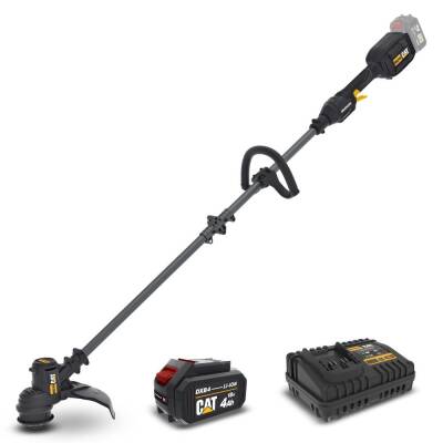 CAT DG210 18Volt 4.0Ah. Li-ion 33cm Tek Akülü Profesyonel Misinalı Çim ve Kenar Kesme - Cat