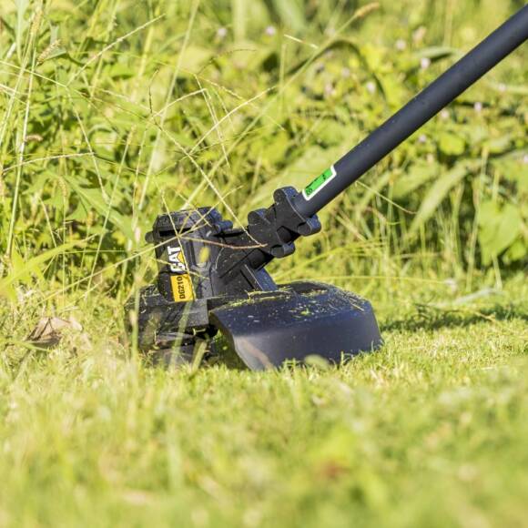 CAT DG210 18Volt 4.0Ah. Li-ion 33cm Tek Akülü Profesyonel Misinalı Çim ve Kenar Kesme - 5
