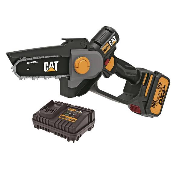 CAT DG231 18Volt 4.0Ah Li-ion 12CM Profesyonel Şarjlı Kömürsüz Zincirli Testere - 1