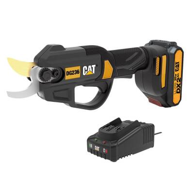 CAT DG236 18Volt 2.0A Li-ion Tek Akülü Profesyonel Kömürsüz Dal Budama Makası - Cat (1)
