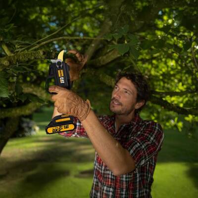 CAT DG236 18Volt 2.0A Li-ion Tek Akülü Profesyonel Kömürsüz Dal Budama Makası - 7