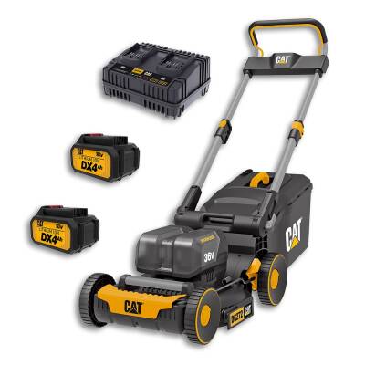 CAT DG272 36Volt 4.0Ah. Li-ion 41CM Profesyonel Kömürsüz Şarjlı Çim Biçme - Cat