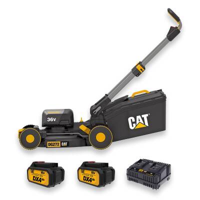 CAT DG272 36Volt 4.0Ah. Li-ion 41CM Profesyonel Kömürsüz Şarjlı Çim Biçme - Cat (1)