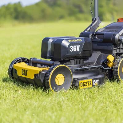 CAT DG272 36Volt 4.0Ah. Li-ion 41CM Profesyonel Kömürsüz Şarjlı Çim Biçme - 3
