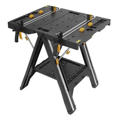 CAT DH1005 Çok Fonksiyonlu Katlanabilir Çalışma Tezgâhı + 2 Adet Tetik İşkence - CAT