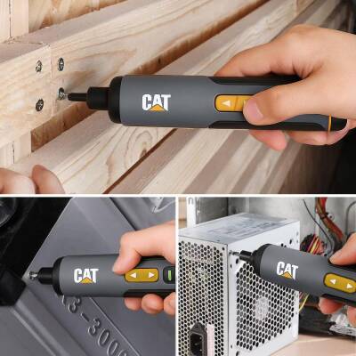 CAT DX1110 3.6Volt/1.5Ah. Li-ion Akıllı Şarjlı Tornavida + 26 adet Bits Uç - 3