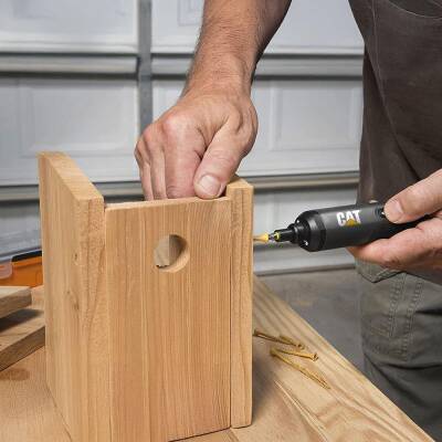 CAT DX1110 3.6Volt/1.5Ah. Li-ion Akıllı Şarjlı Tornavida + 26 adet Bits Uç - 8