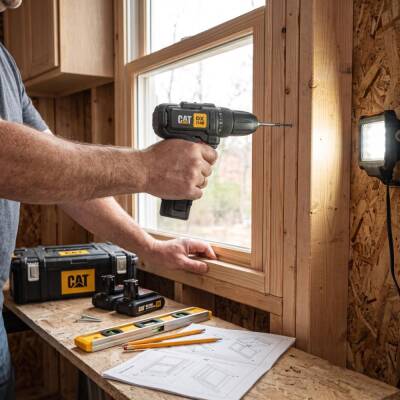 CAT DX1140 12Volt/2.0Ah Li-ion Çift Akülü Kömürsüz Profesyonel Şarjlı Darbesiz Matkap - 6