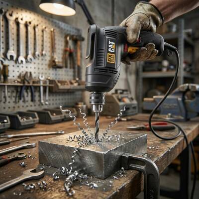 CAT DX1150 450Watt 10mm Profesyonel Darbesiz Matkap - 4