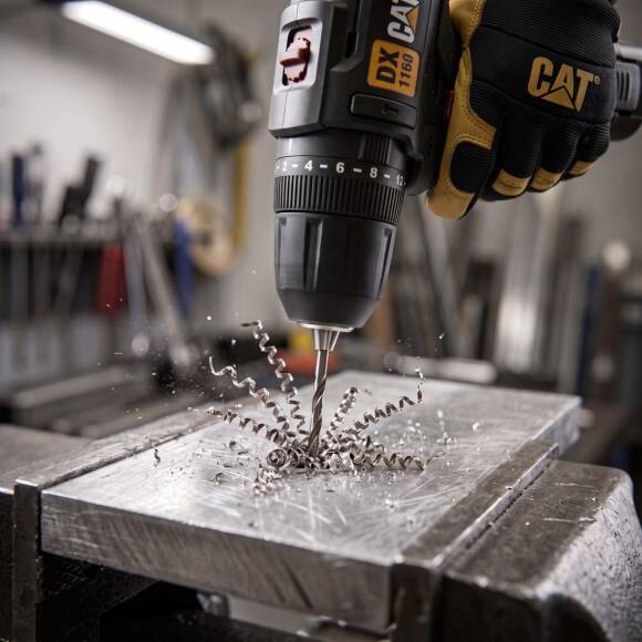 CAT DX1160.1 12Volt/2.0Ah Li-ion Tek Akülü Kömürsüz Profesyonel Şarjlı Darbeli Matkap - 4