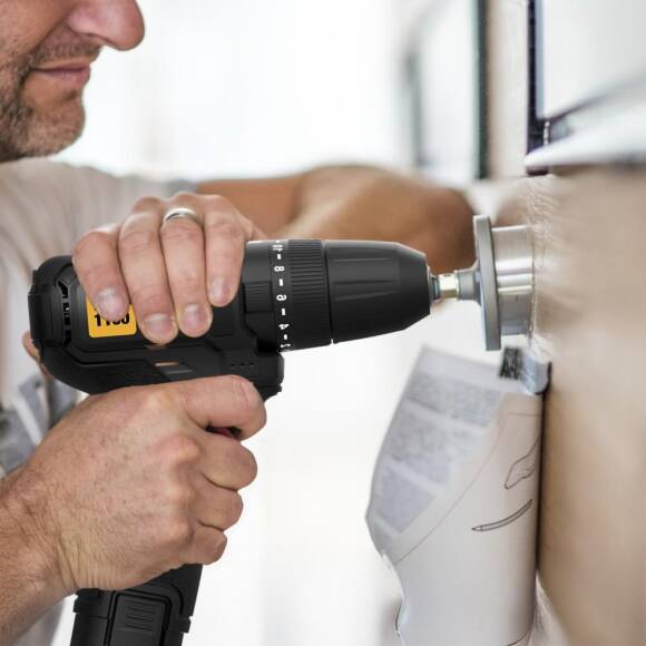CAT DX1160.1 12Volt/2.0Ah Li-ion Tek Akülü Kömürsüz Profesyonel Şarjlı Darbeli Matkap - 9
