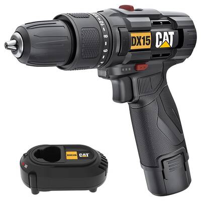 CAT DX15 12Volt/2.0Ah Li-ion Profesyonel Şarjlı Darbeli Matkap - Cat