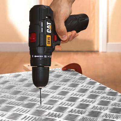CAT DX15 12Volt/2.0Ah Li-ion Profesyonel Şarjlı Darbeli Matkap - Thumbnail