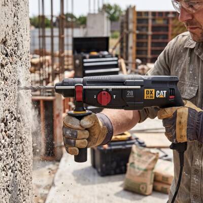 CAT DX2130 900Watt 3.2J 28MM SDS-Plus Profesyonel Kırıcı/Delici + 3 Ad Delici + 2 Ad Kırıcı Uç - 3