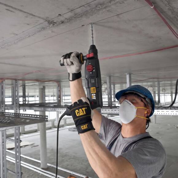 CAT DX2130 900Watt 3.2J 28MM SDS-Plus Profesyonel Kırıcı/Delici + 3 Ad Delici + 2 Ad Kırıcı Uç - 7