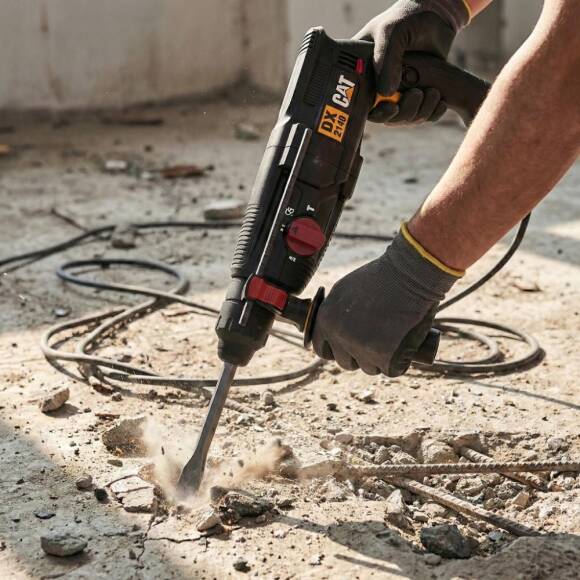 CAT DX2140.1 800Watt 3.0J 26MM SDS-Plus Profesyonel Kırıcı/Delici + 1 Ad Delici 3 Ad Kırıcı Uç - 5