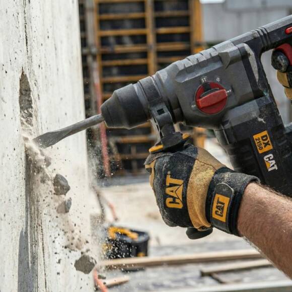 CAT DX2150 18Volt/4.0Ah 2.8J Li-ion Çift Akülü Kömürsüz Profesyonel SDS-Plus Kırıcı/Delici - 4