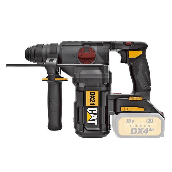 CAT DX21B 18Volt 2.2J Kömürsüz Profesyonel SDS-Plus Pnömatik Kırıcı/Delici (Akü Dahil Değildir) - 2