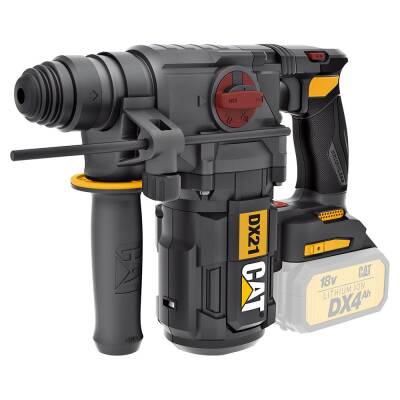 CAT DX21B 18Volt 2.2J Kömürsüz Profesyonel SDS-Plus Pnömatik Kırıcı/Delici (Akü Dahil Değildir) - Cat