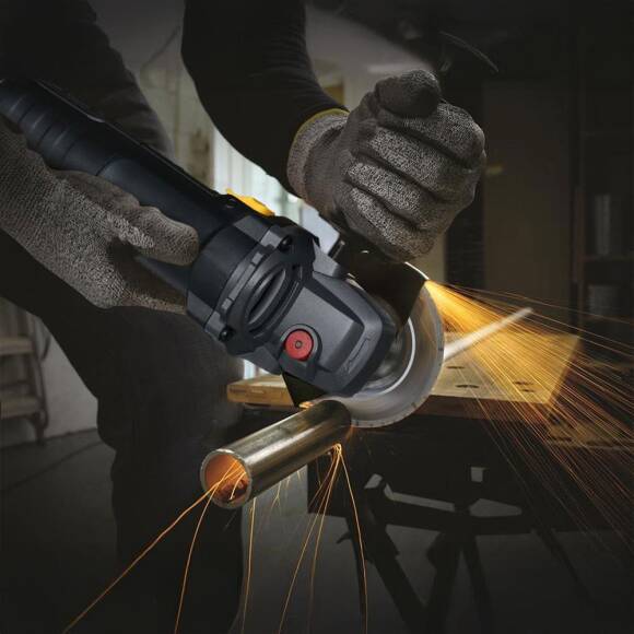 CAT DX3090 720Watt 125mm Profesyonel Avuç Taşlama + DA09052 Genel Amaçlı Elmas Kesme Diski - 4