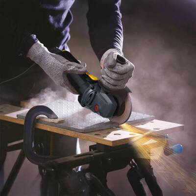 CAT DX3090 720Watt 125mm Profesyonel Avuç Taşlama + DA09052 Genel Amaçlı Elmas Kesme Diski - 9
