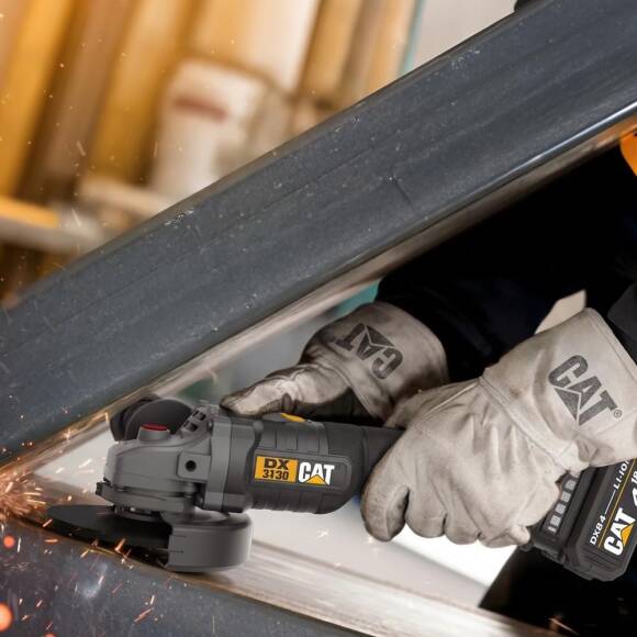 CAT DX3130 18Volt/4.0Ah 125mm Tek Akülü Kömürsüz Profesyonel Avuç Taşlama - 4
