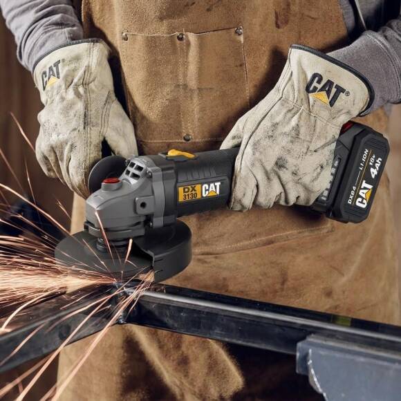CAT DX3130 18Volt/4.0Ah 125mm Tek Akülü Kömürsüz Profesyonel Avuç Taşlama - 5
