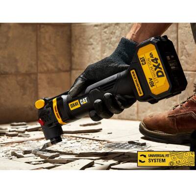 CAT DX41B 18Volt Kömürsüz Profesyonel Çok Amaçlı Devir Ayarlı Raspalama+14 Adet Aksesuar (Akü Dahil Değildir) - 3