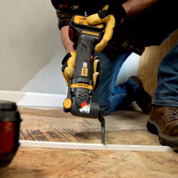 CAT DX41B 18Volt Kömürsüz Profesyonel Çok Amaçlı Devir Ayarlı Raspalama+14 Adet Aksesuar (Akü Dahil Değildir) - 7