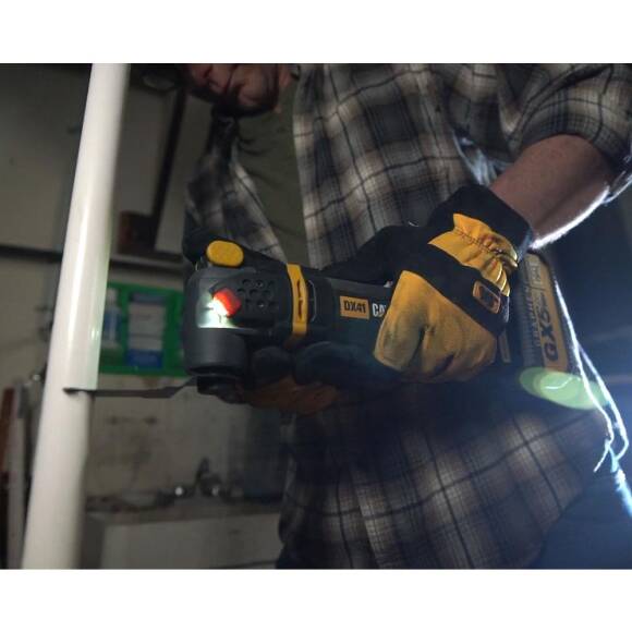 CAT DX41B 18Volt Kömürsüz Profesyonel Çok Amaçlı Devir Ayarlı Raspalama+14 Adet Aksesuar (Akü Dahil Değildir) - 8