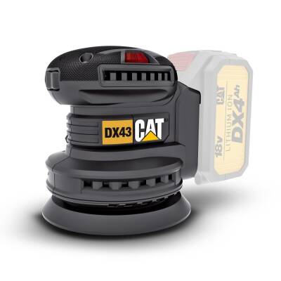 CAT DX43B 18Volt 125mm Kömürsüz Devir Ayarlı Profesyonel Eksantrik Zımpara (Akü Dahil Değildir) - Cat (1)