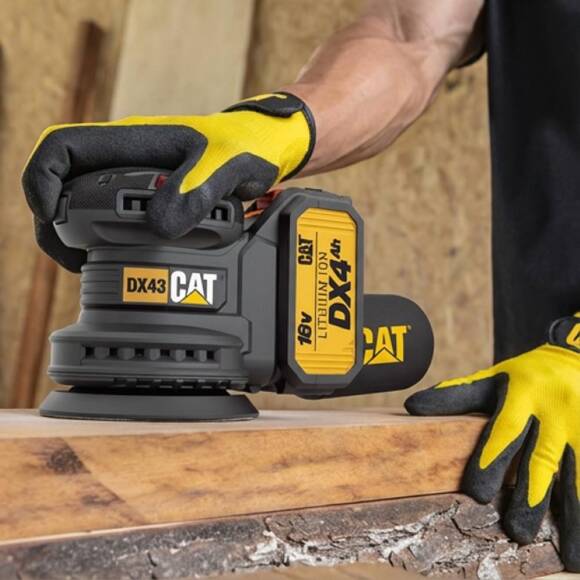 CAT DX43B 18Volt 125mm Kömürsüz Devir Ayarlı Profesyonel Eksantrik Zımpara (Akü Dahil Değildir) - 6