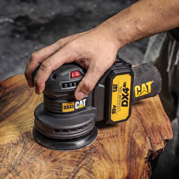 CAT DX43B 18Volt 125mm Kömürsüz Devir Ayarlı Profesyonel Eksantrik Zımpara (Akü Dahil Değildir) - 7