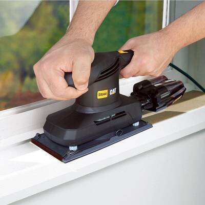 CAT DX44 350Watt Profesyonel Devir Ayarlı Titreşimli Zımpara - Thumbnail
