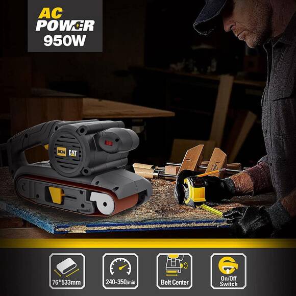 CAT DX48 950Watt Profesyonel Devir Ayarlı Tank Zımpara - 9