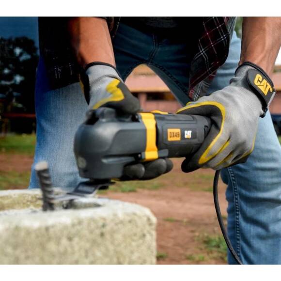 CAT DX49.1 350Watt Profesyonel Çok Amaçlı Devir Ayarlı Kesme Raspalama ve Zımpara + 14 Adet Aksesuar - 8