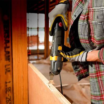 CAT DX49.1 350Watt Profesyonel Çok Amaçlı Devir Ayarlı Kesme Raspalama ve Zımpara + 14 Adet Aksesuar - 9