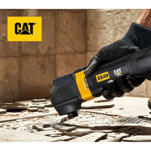 CAT DX49.1 350Watt Profesyonel Çok Amaçlı Devir Ayarlı Kesme Raspalama ve Zımpara + 14 Adet Aksesuar - 7