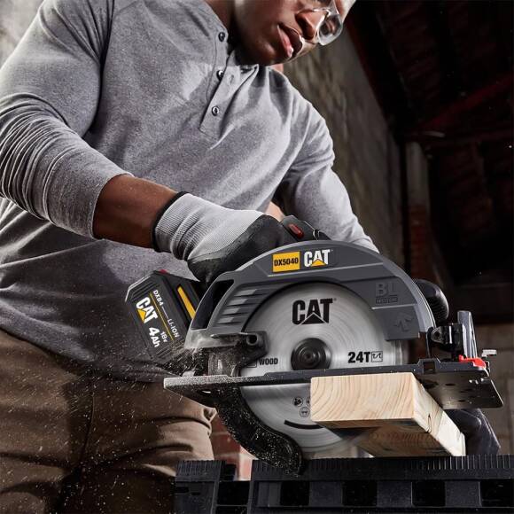 CAT DX5040B 18Volt 185mm Kömürsüz Profesyonel Daire Testere (Akü Dahil Değildir) - 4