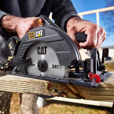 CAT DX5040B 18Volt 185mm Kömürsüz Profesyonel Daire Testere (Akü Dahil Değildir) - 6