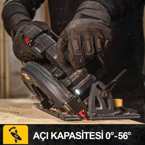 CAT DX5040B 18Volt 185mm Kömürsüz Profesyonel Daire Testere (Akü Dahil Değildir) - 7