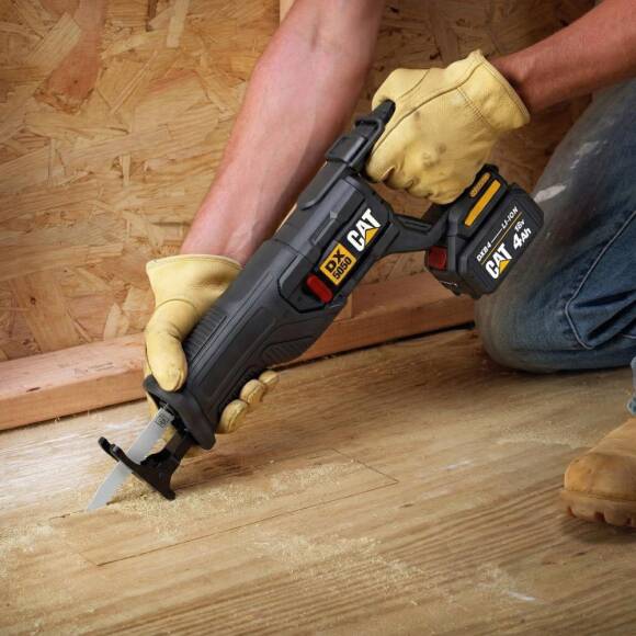 CAT DX5050 18Volt/4.0Ah Li-ion Tek Akülü Kömürsüz Profesyonel Tilki Kuyruğu Testere - 8